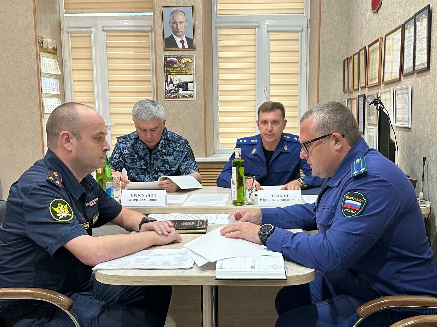 В Пятигорске прошло выездное совещание руководства УФСИН и прокуратуры Ставрополья.